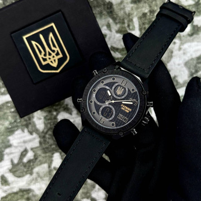 Patriot 017BKBK Трезубец золото All Black