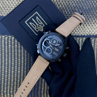 Patriot 017BKBKBR Трезубец золото Black-Black-Light Brown.