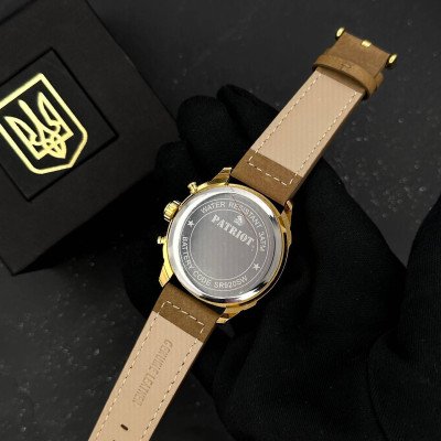 Patriot 016 Gold-Black-Brown Трезубец золото