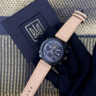 Patriot 016 Black-Light Brown Трезубец золото