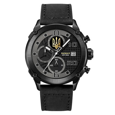 Patriot 016 All Black Трезубец золото