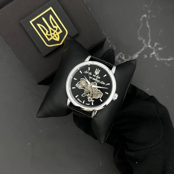 Часы наручные Patriot 022SIBK Mechanic Где бы ни был Silver-Black. фото 4