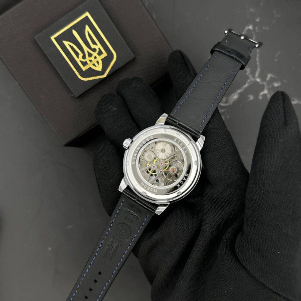 Часы наручные Patriot 022SIBK Mechanic Где бы ни был Silver-Black. фото 6