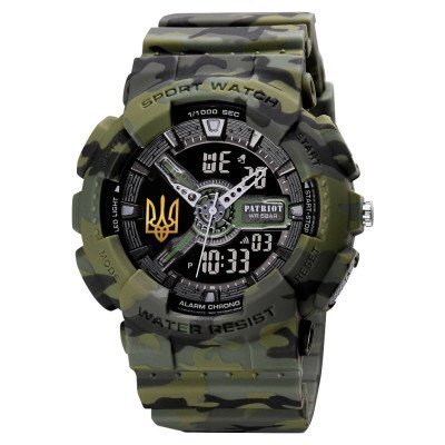 Patriot 005 Трезубец золото Camo Green + Коробка.