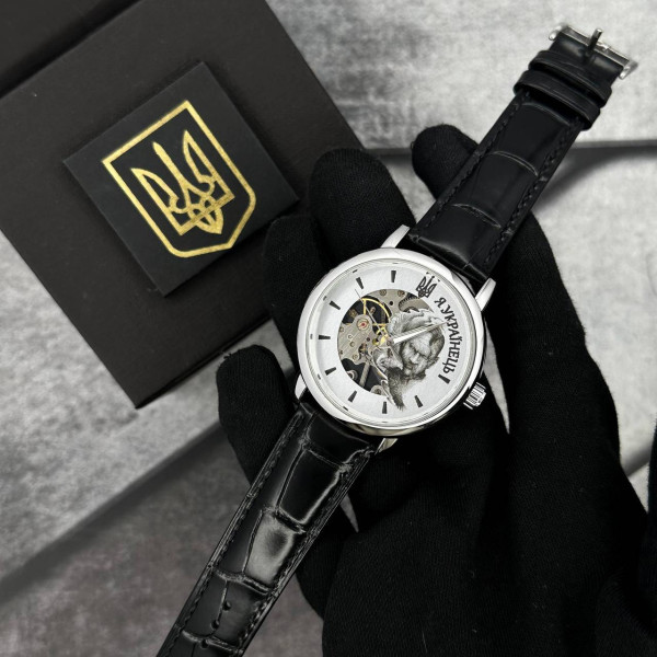 Часы наручные Patriot 022 Silver-Black Mechanic Я Украинец фото 3