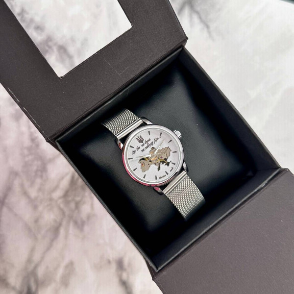 Часы наручные Patriot Silver-White Где бы ни была фото 5