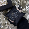 Годинник наручний Patriot 005 Тризуб золото Чорний Паракордовий ремінець Desert Camo + Коробка фото 3