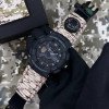 Годинник наручний Patriot 005 Тризуб золото Чорний Паракордовий ремінець Desert Camo + Коробка фото 4
