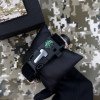 Годинник наручний Patriot 005 Тризуб золото Чорний Паракордовий ремінець Desert Camo + Коробка фото 6