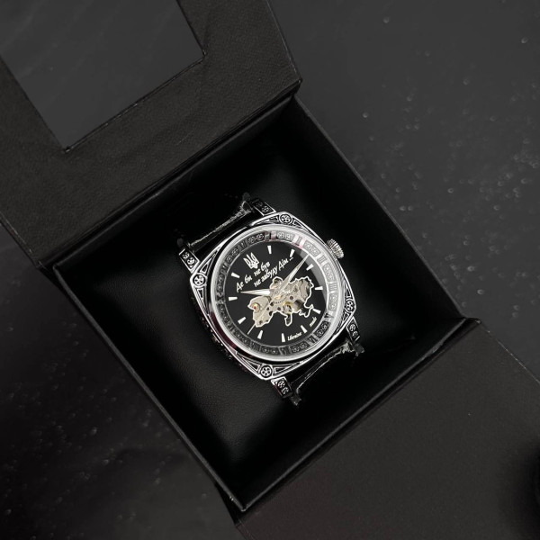 Часы механические Patriot 021SIBK Скелетон Где бы ни был фото 3