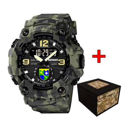 Patriot 003 Региональное управление Зеленый камуфляж + Коробка