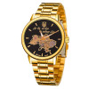 Часы наручные Patriot 022 Gold-Black Mechanic Metall Не забуду Дом фото 7