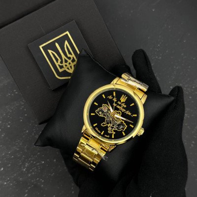 Patriot 022 Gold-Black Mechanic Metall Не забуду Дом