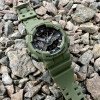 Часы наручные Patriot 005 Трезубец серебро Army Green + Коробка фото 3