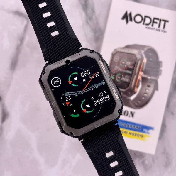 Смарт часы Modfit Iron All Black фото 4