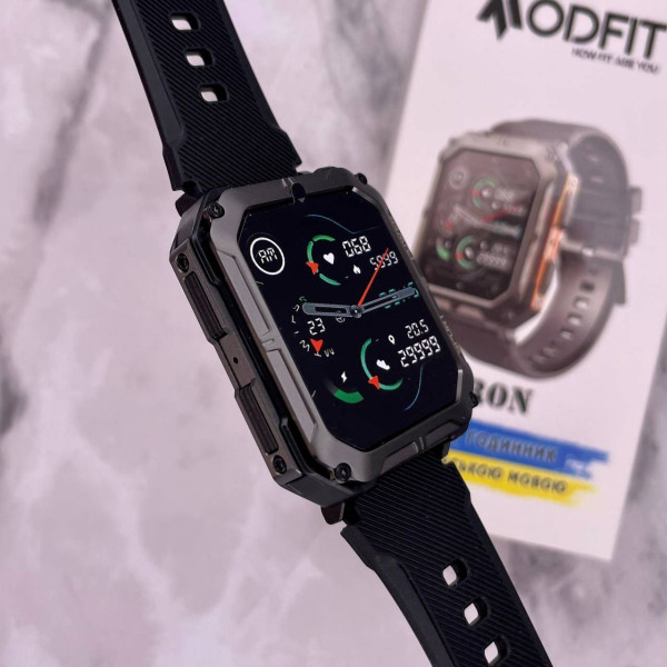 Розумний годинник Modfit Iron All Black фото 5