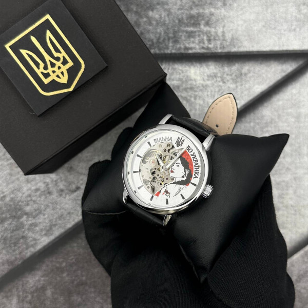 Годинник наручний Patriot 022 Silver-Black Automatics Вільна бо Українка фото 3