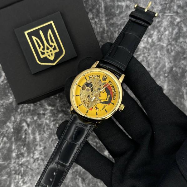 Годинник наручний Patriot 022 Gold-Black Automatics Вільна бо Українка фото 3