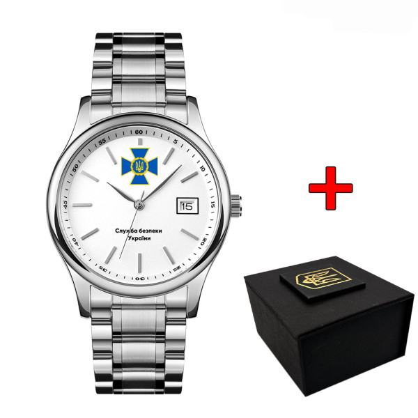 Годинник наручний Patriot 023 СБУ Срібло фото 1