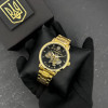 Часы наручные Patriot 022-3D Не забуду Дом Gold-Black Steel фото 3
