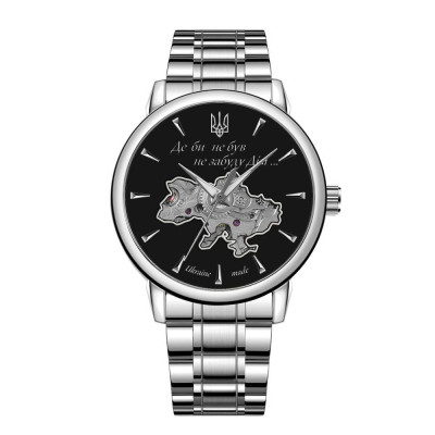 Patriot 022-3D Не забуду Дом Silver-Black Steel