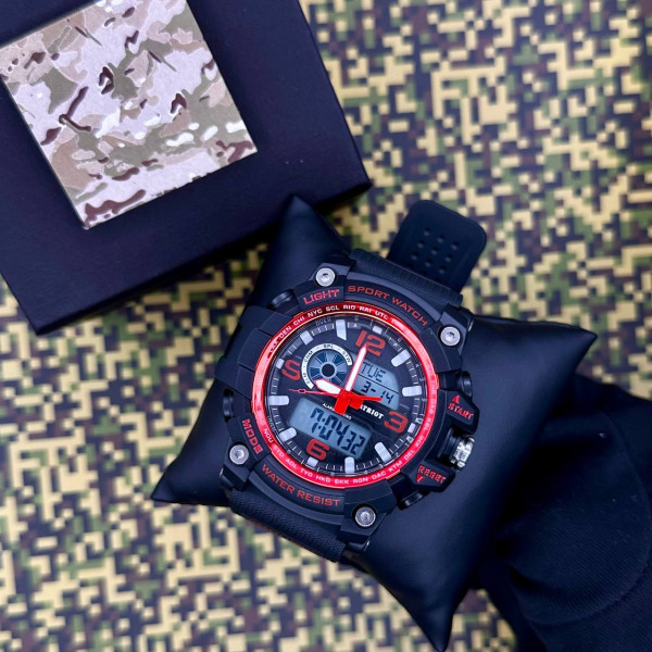 Годинник наручний Patriot 012RD Black-Red фото 4