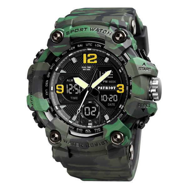 Годинник наручний Patriot 006CMGN Camo Green фото 1