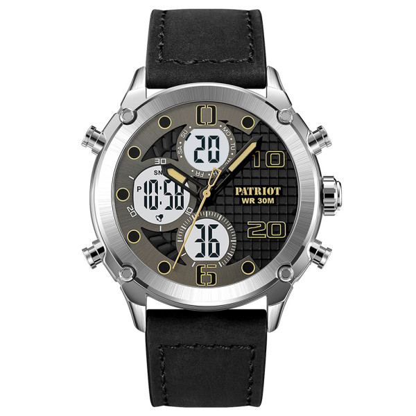 Часы наручные Patriot 017LSIWT Silver-White Leather фото 1