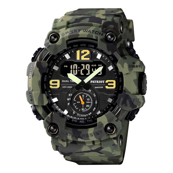 Годинник наручний Patriot 004CMGN Camo Green фото 1