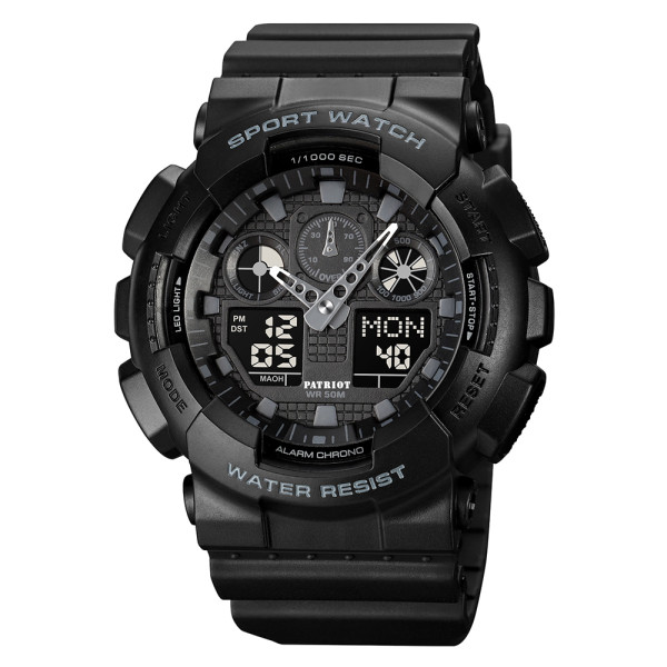 Годинник наручний Patriot 007BK Black фото 1