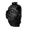 Часы наручные Patriot 005 Трезубец серебро Black Паракордовый ремешок Black+ Коробка фото 3