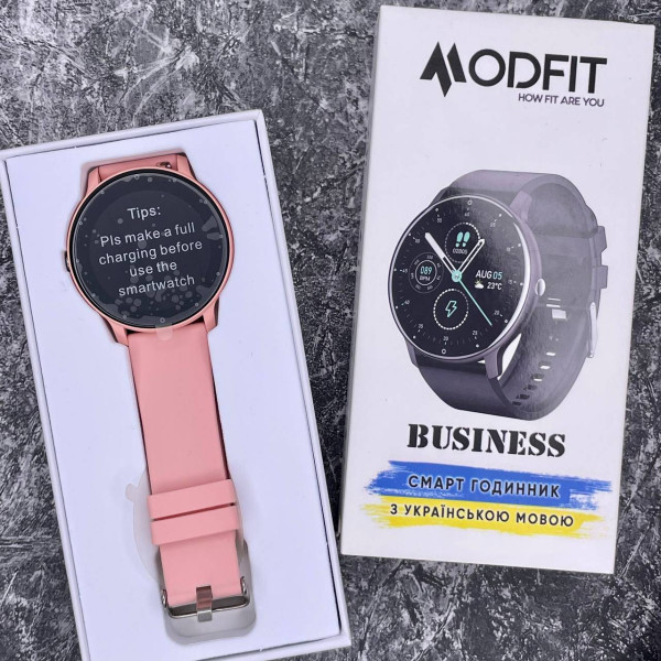 Смарт часы Modfit Business Pink 41 мм. фото 3