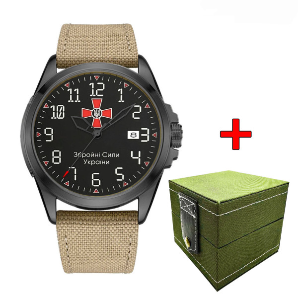 Часы наручные Ukrwatch Hetman 040BKKH ВСУ Automatic фото 1