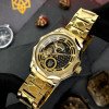 Часы наручные Ukrwatch 024GD Трезубец золото Gold фото 7