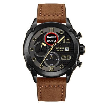 Patriot 016 Ваше Лого Black-Brown