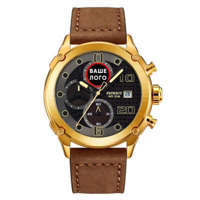 Patriot 016 Ваше Лого Gold-Black-Brown