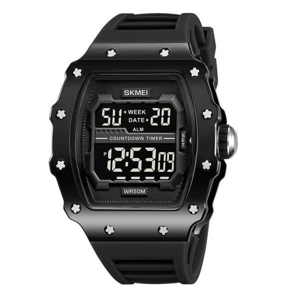 Мужские часы Skmei 2296BTBKBK Bright Black фото 1