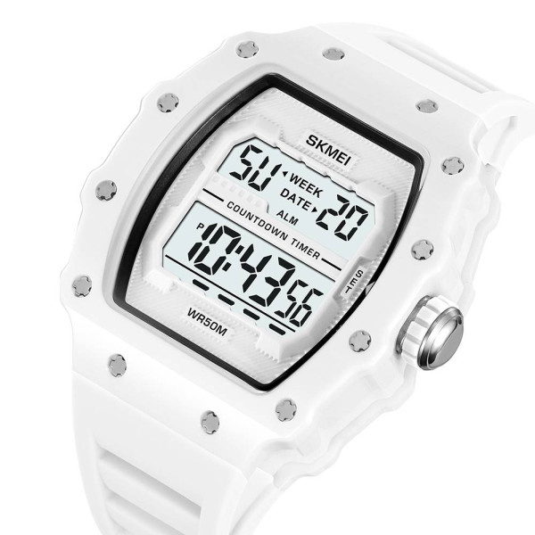 Мужские часы Skmei 2296WT White фото 4