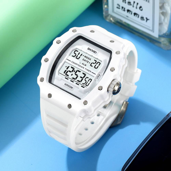 Мужские часы Skmei 2296WT White фото 6