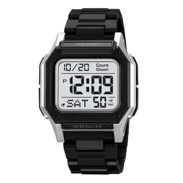 Мужские часы Skmei 2264BKSIWT Black-Silver-White фото 1