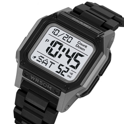 Skmei 2264BKGYWT Black-Grey-White