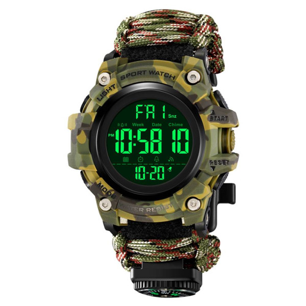 Мужские часы Skmei 1384NCMAG Camo Green фото 3