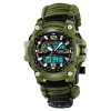 Мужские часы Skmei 1283NAG Army Green фото 3