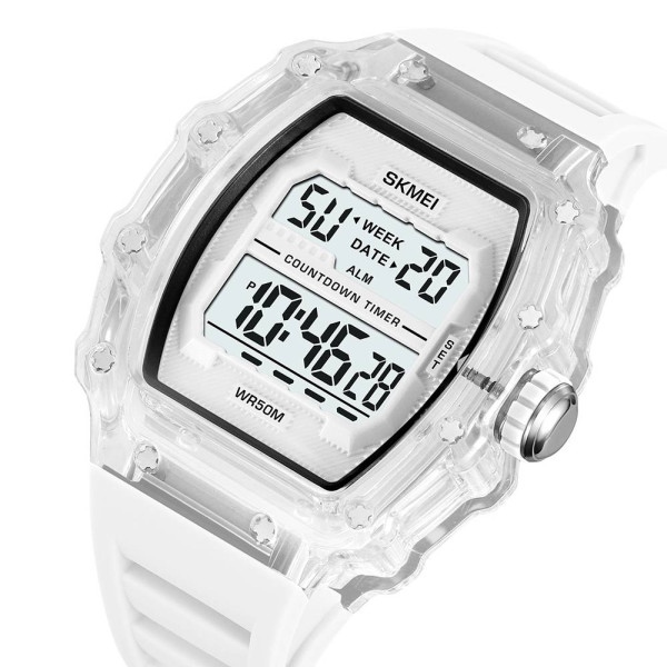 Чоловічий годинник Skmei 2296WTWT White фото 4