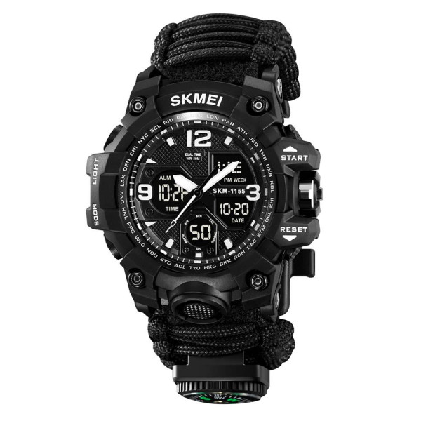 Мужские часы Skmei 1155BNBK Black фото 1
