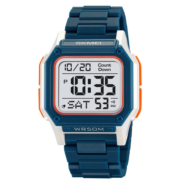Чоловічий годинник Skmei 2264BUWT Blue-White фото 1