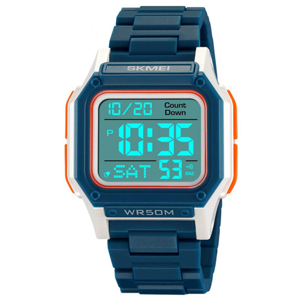 Чоловічий годинник Skmei 2264BUWT Blue-White фото 3