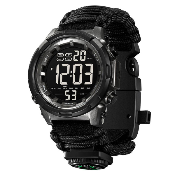 Мужские часы Skmei 1845NBK Black фото 1