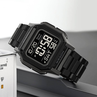 Skmei 2264BKGYBK Black-Grey-Black