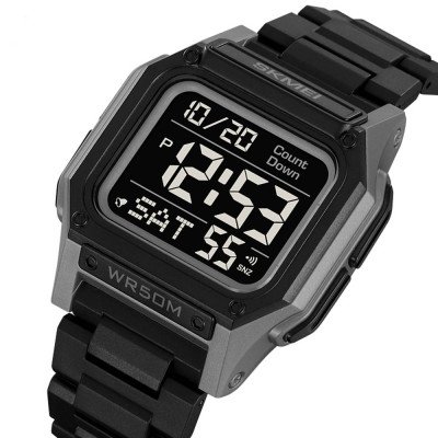 Skmei 2264BKGYBK Black-Grey-Black